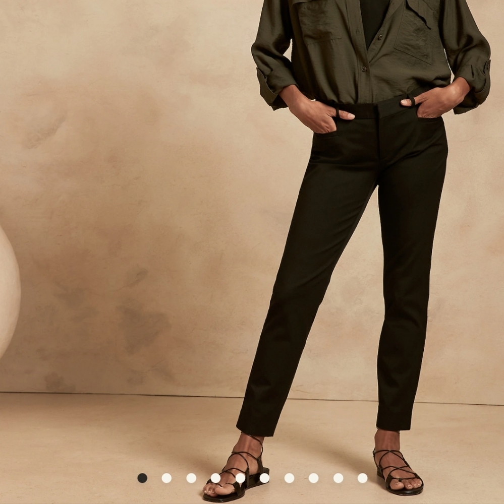 Banana Republic Sloan Crop Pant / Size 6